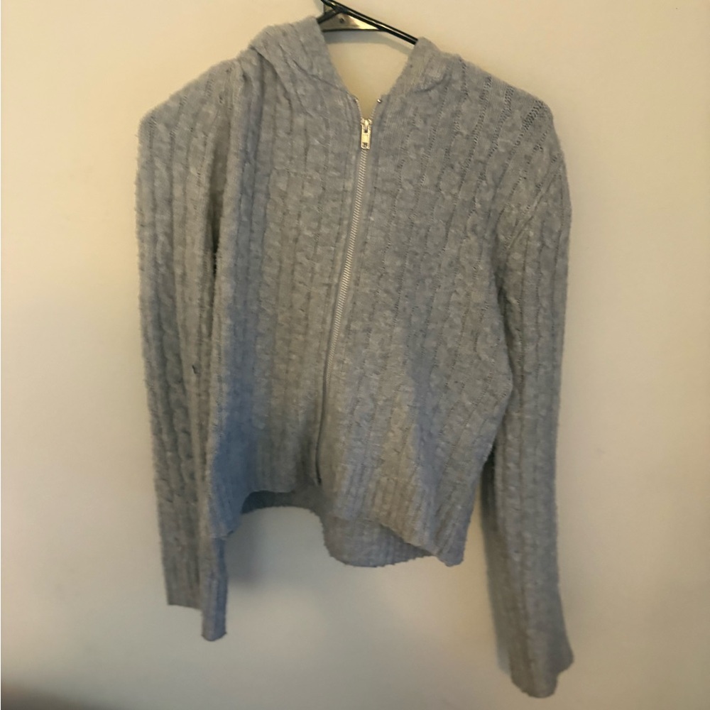 Almost Famous Light Gray Women's Cardigan